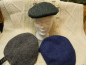 Preview: Donegal Touring Tweed Cap navy Fleck -DTC204